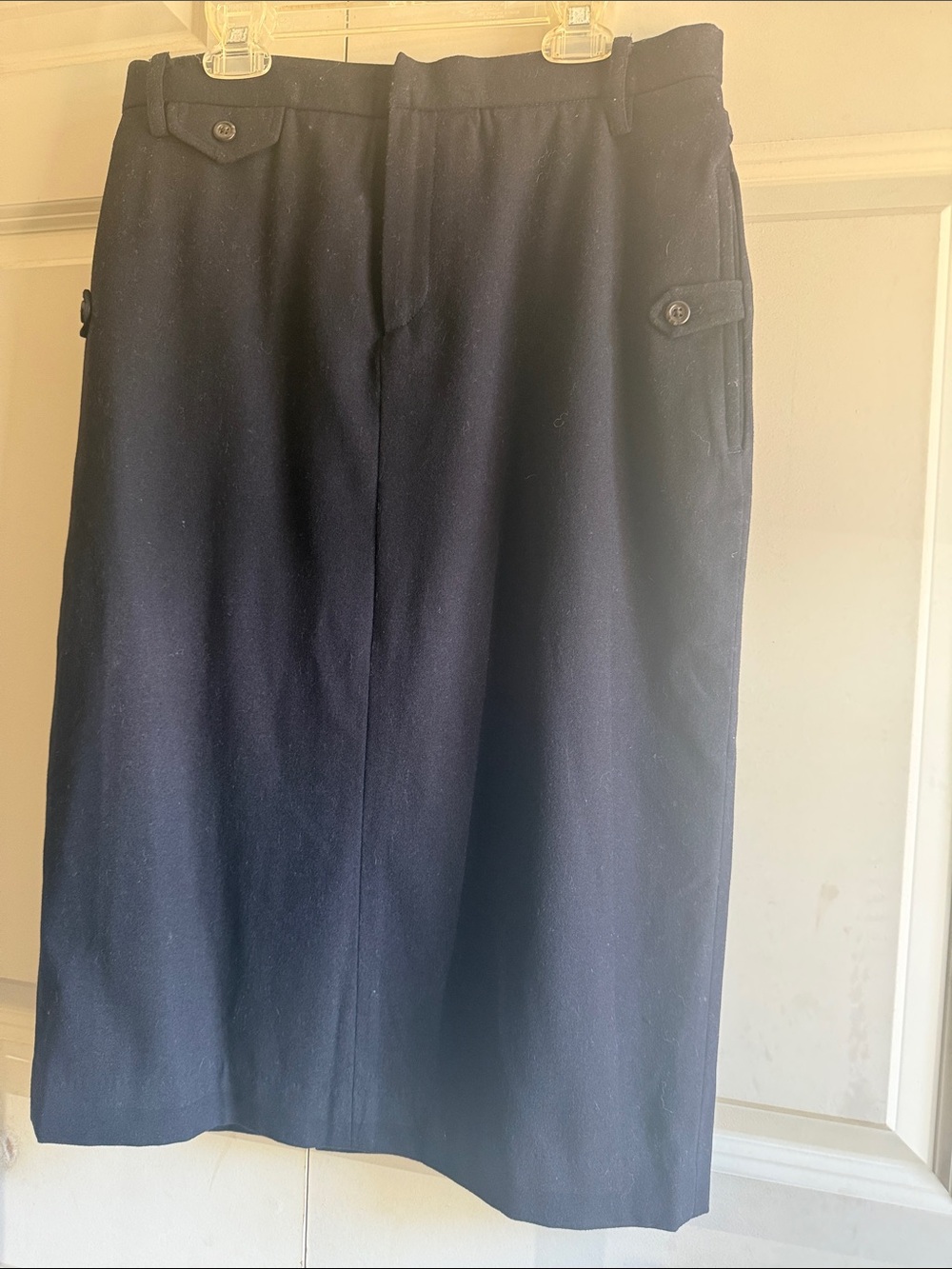 Ralph Lauren Navy Pencil Skirt